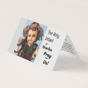The Holy Infant of Atocha Prayer Card