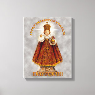 The Holy Infant of Prague Canvas Print