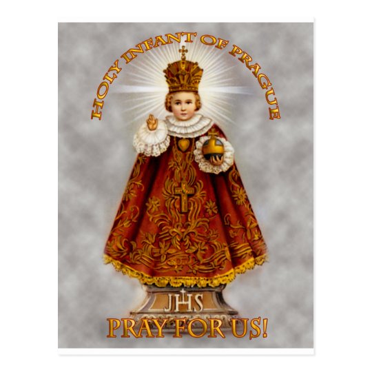The Holy Infant of Prague Postcard