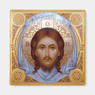 THE HOLY MANDYLION -- Icon Magnet