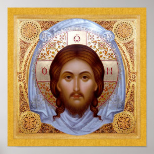 THE HOLY MANDYLION-Icon Poster