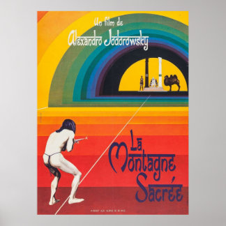 The Holy Mountain 1973 Alejandro Jodorowsky French Poster