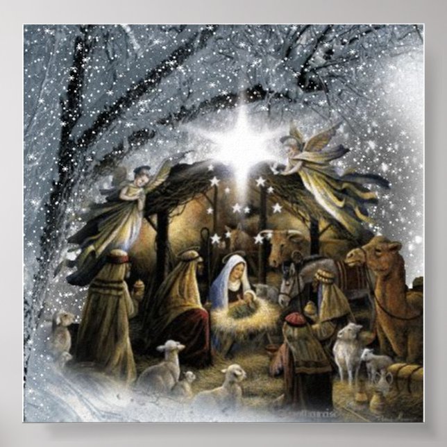 the holy nativity poster (Front)
