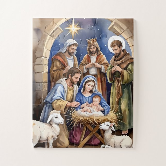 The Holy night Jigsaw Puzzle (Vertical)