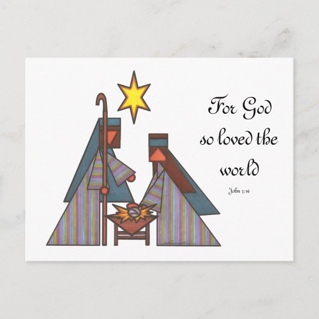 The Holy Night Postcard (Front)