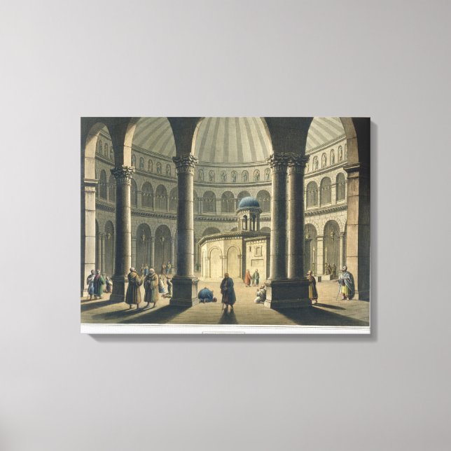 The Holy Sepulchre, pub. by William Watts, 1806 (e Canvas Print (Front)