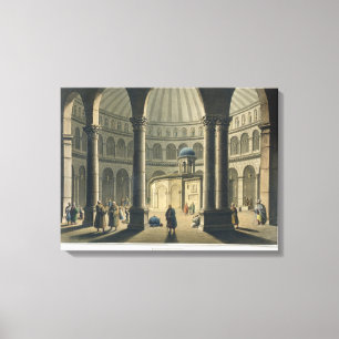 The Holy Sepulchre, pub. by William Watts, 1806 (e Canvas Print