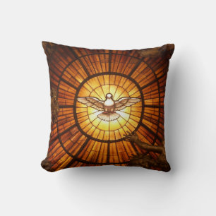 The Holy Spirit (Bernini) Throw Pillow