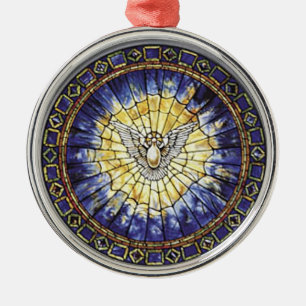 The Holy Spirit Metal Tree Decoration