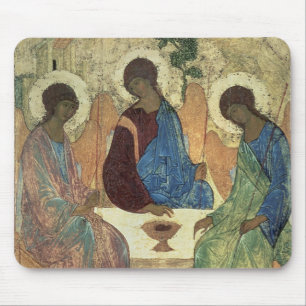 The Holy Trinity, 1420s (tempera on panel) Mouse Mat