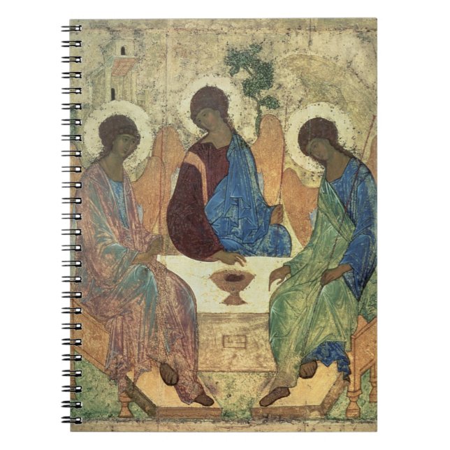 The Holy Trinity, 1420s (tempera on panel) Notebook (Front)