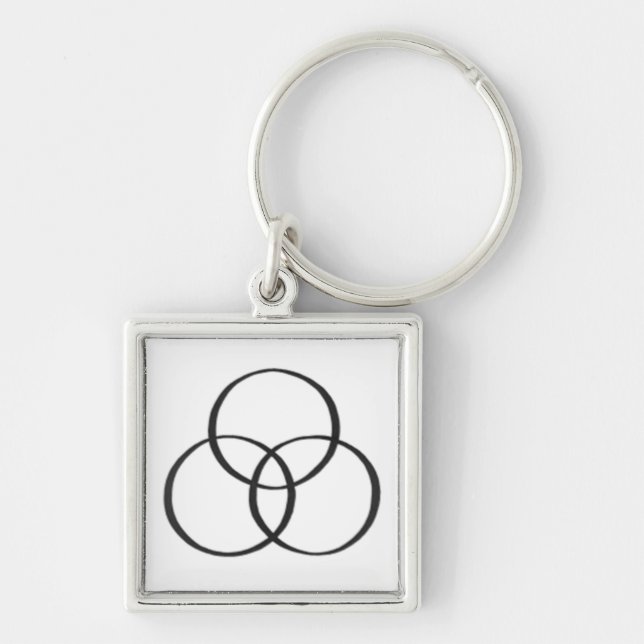 The Holy Trinity : 2 Key Ring (Front)