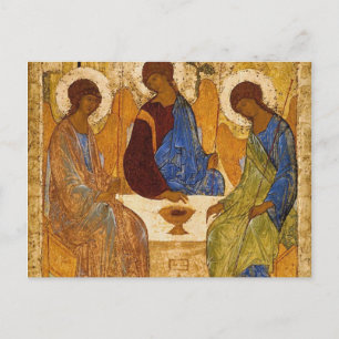 The Holy Trinity By Andrei Rublev Postcard