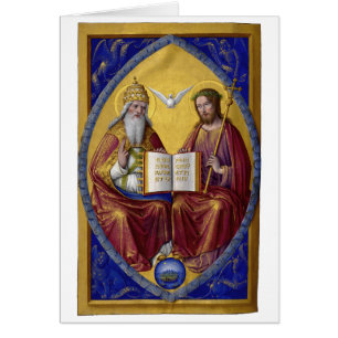 The Holy Trinity by Jean Bourdichon circa 1508