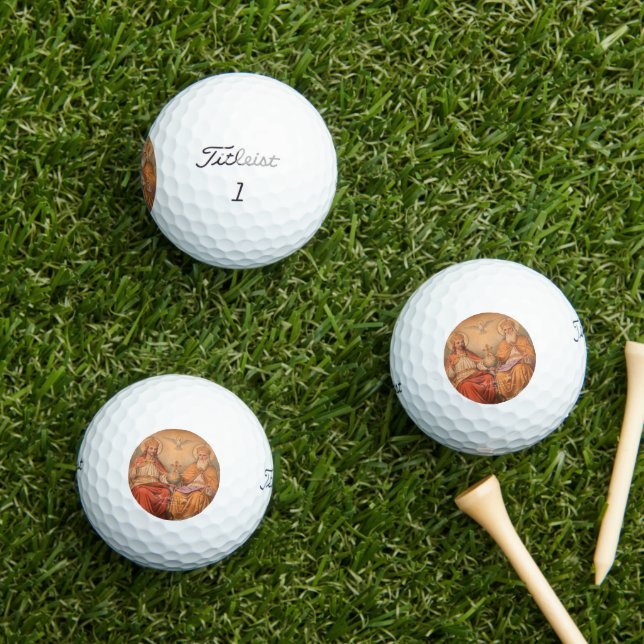 The Holy Trinity Golf Balls (Insitu Grass)