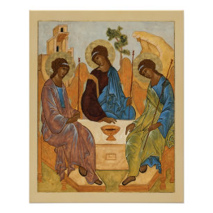 The Holy Trinity Icon Poster