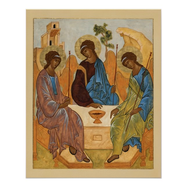 The Holy Trinity Icon Poster (Front)