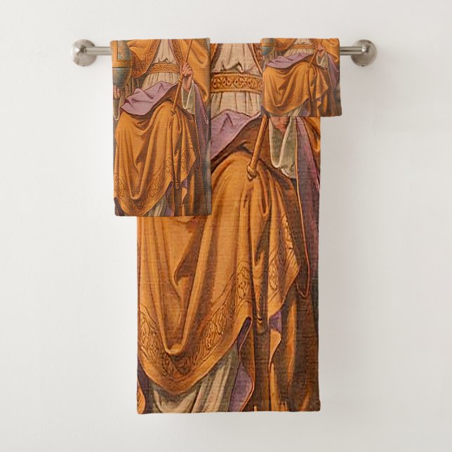 The Holy Trinity NL Bath Towel Set (Insitu)