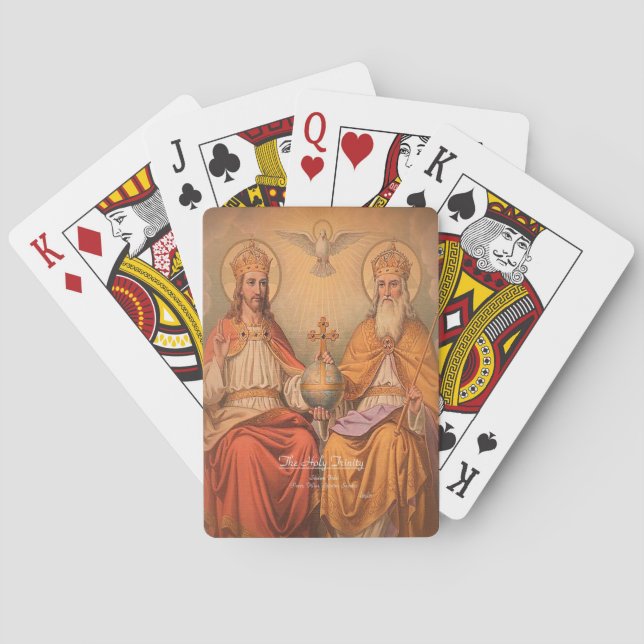 The Holy Trinity Playing Cards (Back)