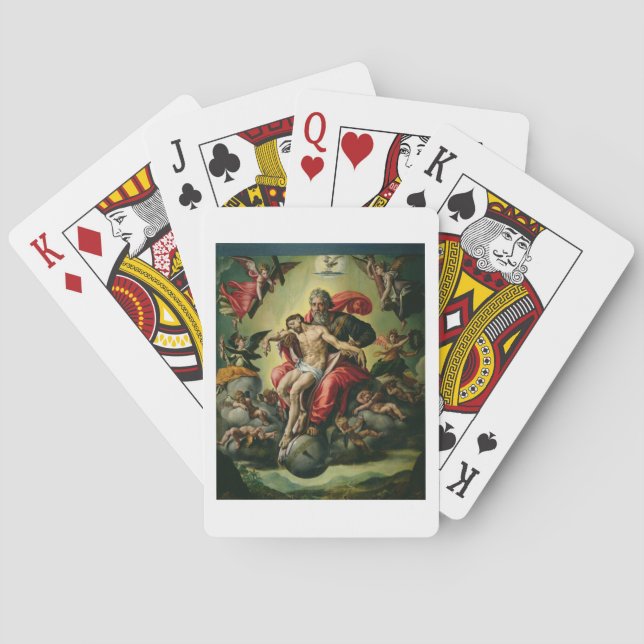 The Holy Trinity Playing Cards (Back)
