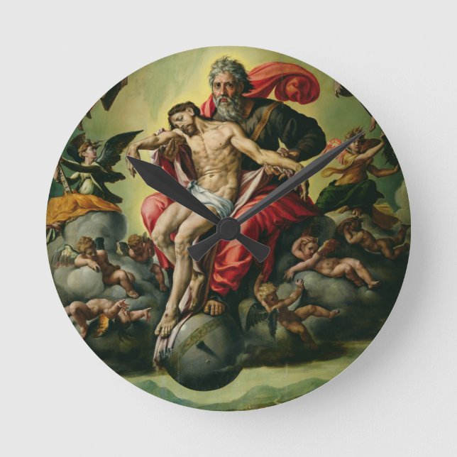 The Holy Trinity Round Clock (Front)