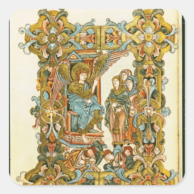 The Holy Women at the Tomb Square Sticker (Front)