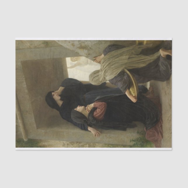 The Holy Women by William Bouguereau Tissue Paper (Front)