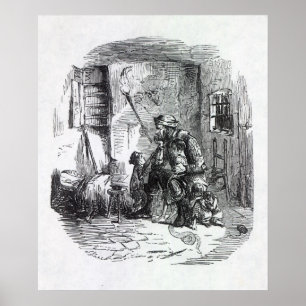 The Home of Rick-Burner, illustration from Poster