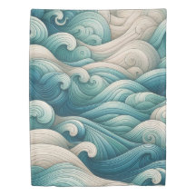 The Home Studio Ocean Wave Swirl 