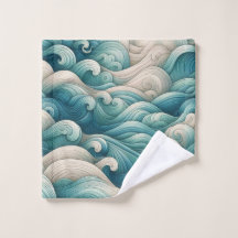 The Home Studio Ocean Wave Swirl 