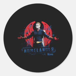 The Homelander Graffiti Classic Round Sticker