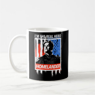 The Homelander I'M The Real Hero American Flag Coffee Mug