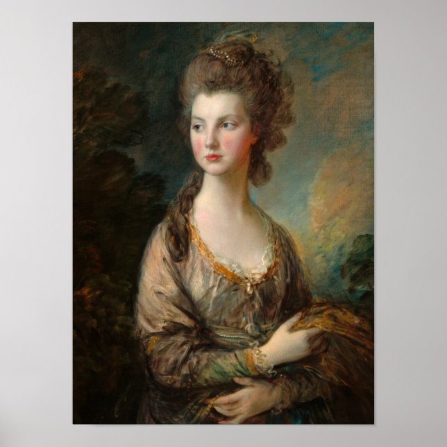 The Hon. Mrs. Thomas Graham, 1775-1777 Poster (Front)