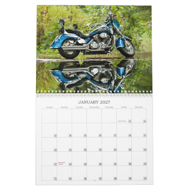 The Honda VTX 2014 Calendar #1 (Jan 2027)