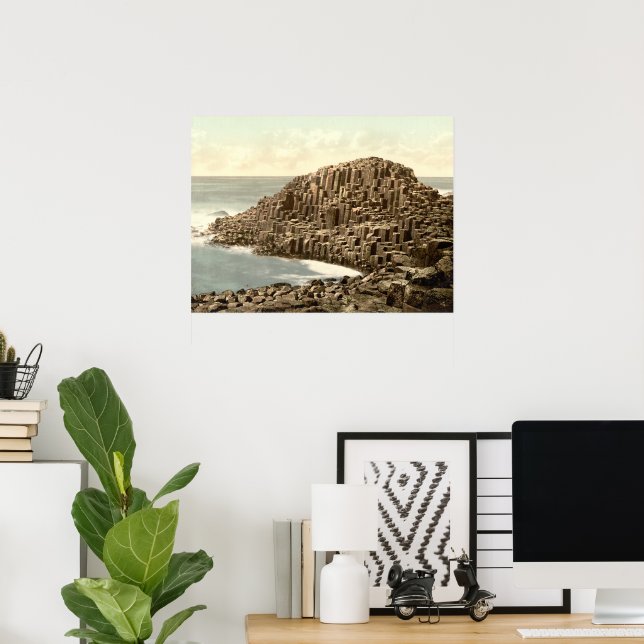 The Honeycombs, Giant's Causeway, County Antrim Poster (Home Office)