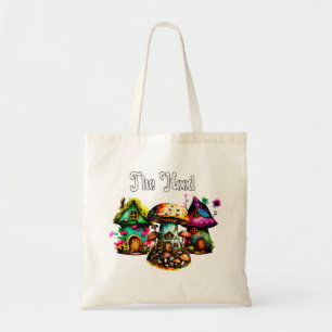 The Hood - Fantasy Mushroom Fairy Houses Tote Bag