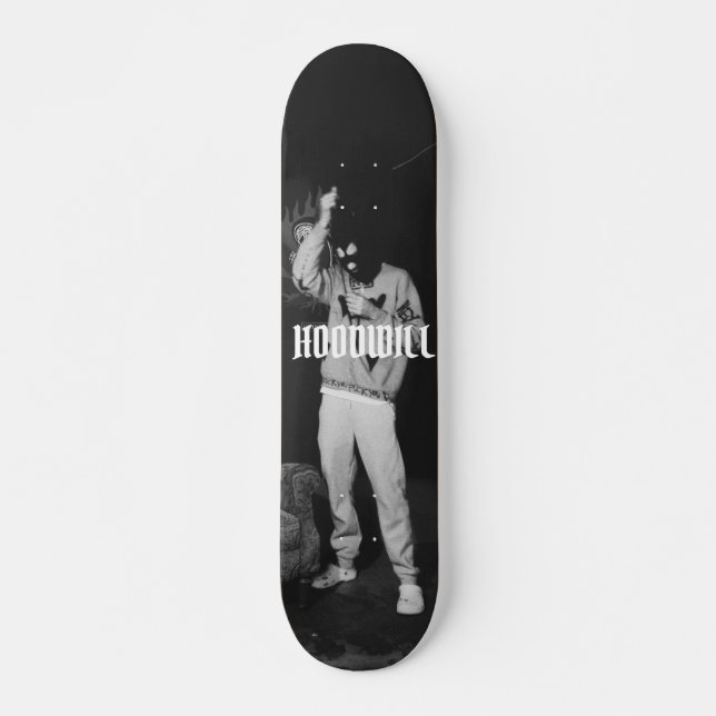 The HoodWill Lurk Skateboard Deck (Front)
