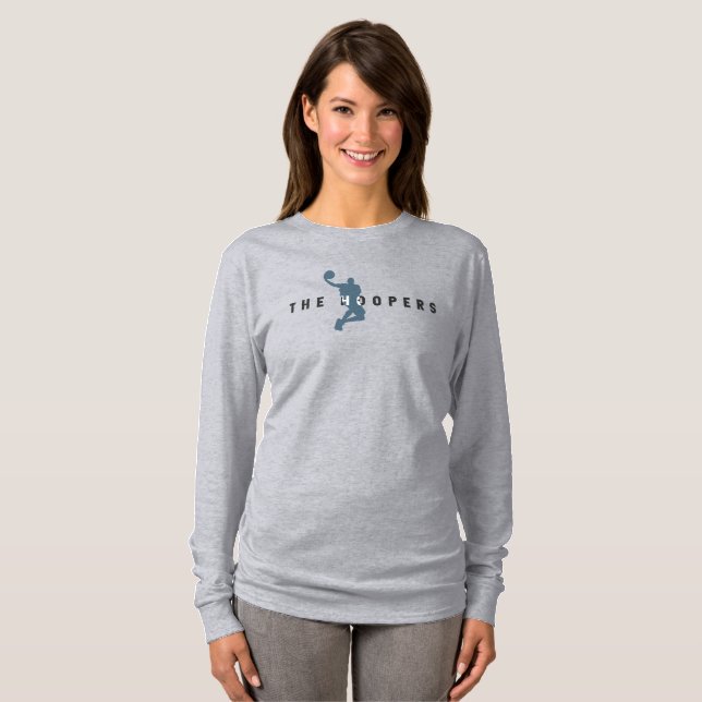 The Hoopers ( Light ) | Women's Long Sleeve T-Shirt (Front Full)
