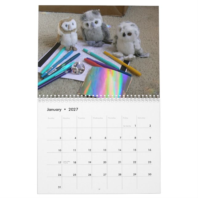 The Hootie-Babies '15 Calendar (Jan 2027)