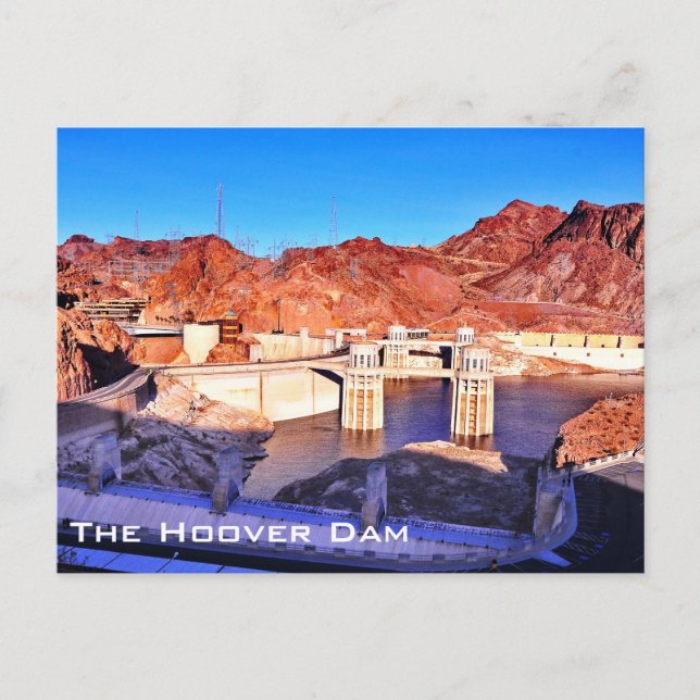 The Hoover Dam Postcard (Front)