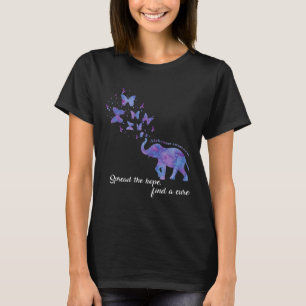 The Hope Find A Cure Alzheimerheimer Awareness Gif T-Shirt