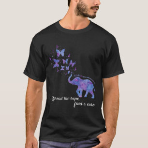 The Hope Find A Cure Alzheimerheimer Awareness Gif T-Shirt
