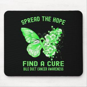 The Hope Find A Cure Bile Duct Cancer Awareness  Mouse Mat