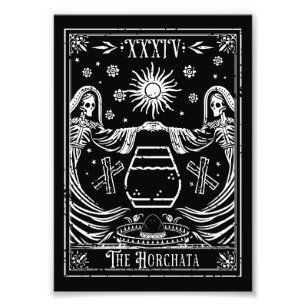 The Horchata Tarot Card Photo Print