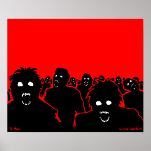 "The Horde" Zombie Poster