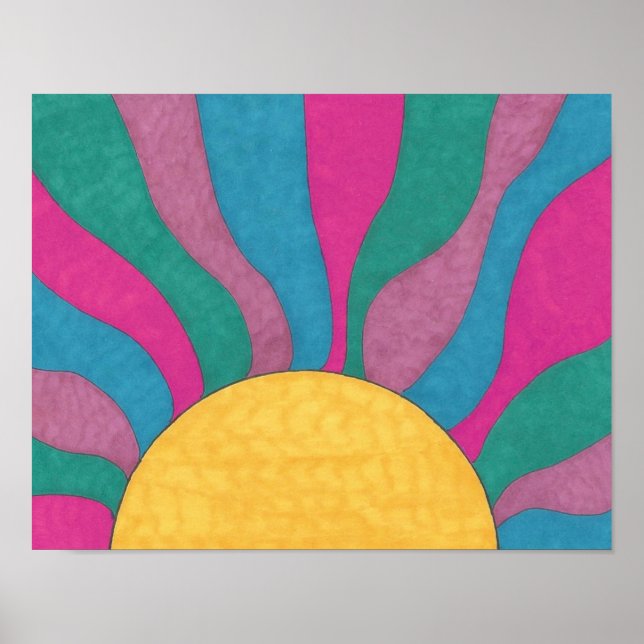 The Horizon Art Print (Front)