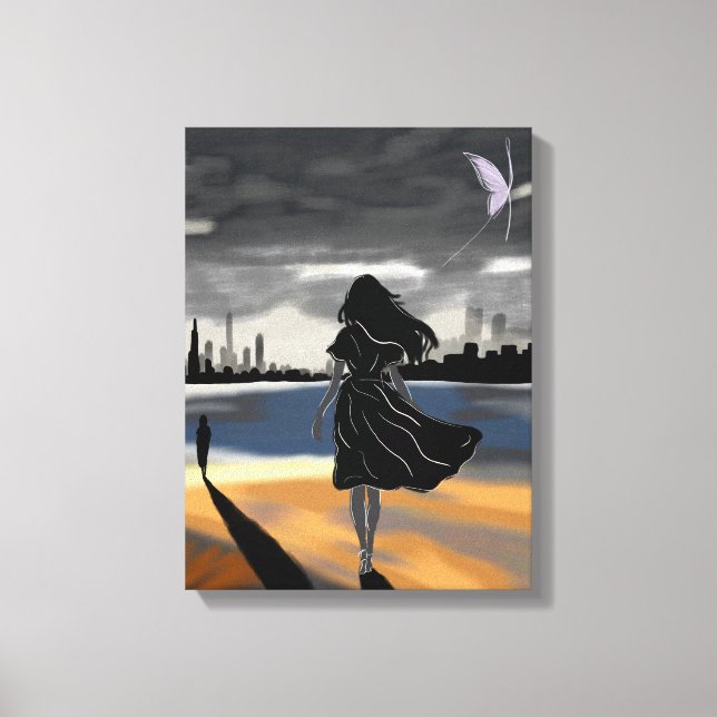 The Horizon I B – Journey to Growth Canvas Print (Front)