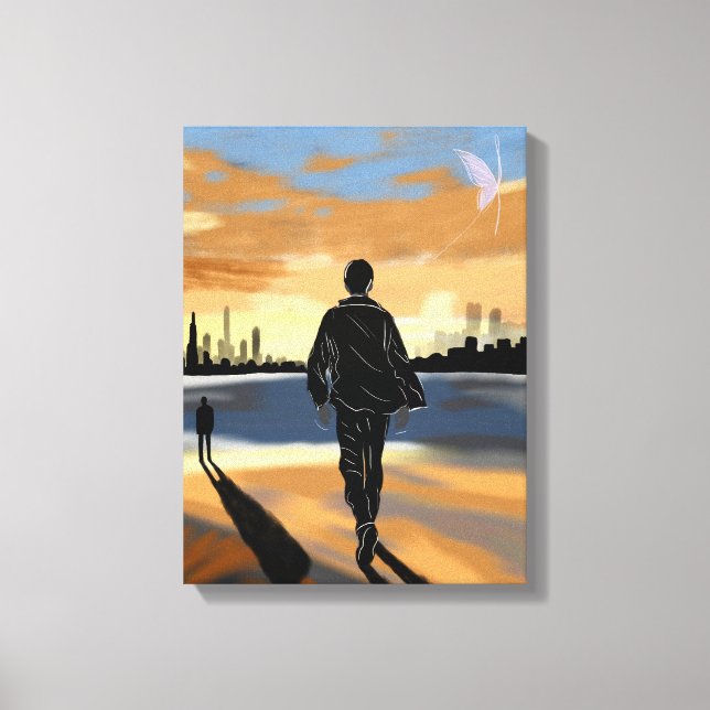 The Horizon II A – Journey to Growth Canvas Print (Front)