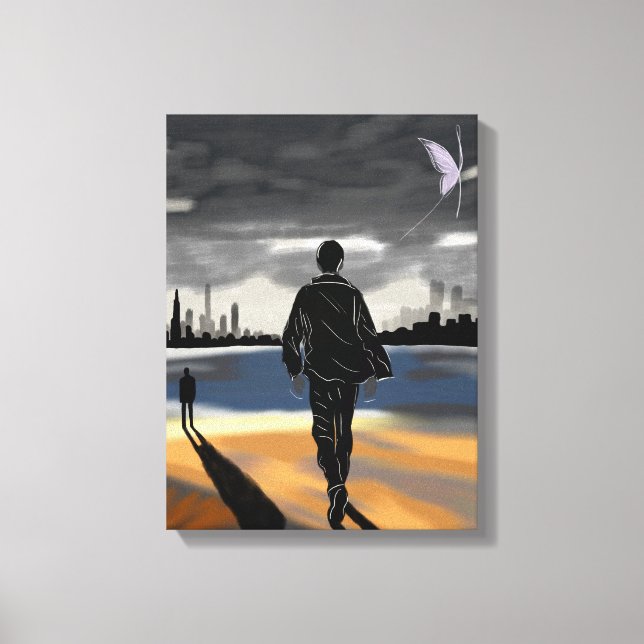 The Horizon II B – Journey to Growth Canvas Print (Front)