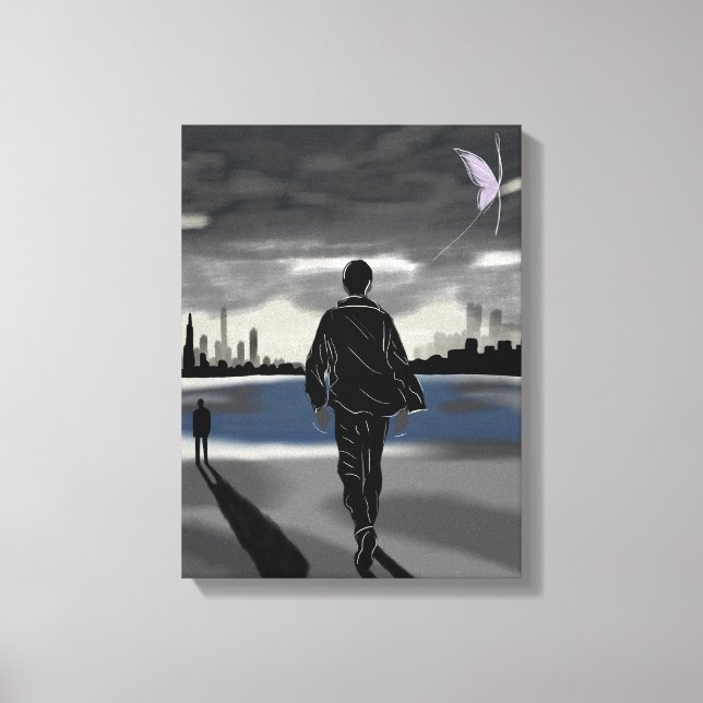 The Horizon II C – Journey to Growth Canvas Print (Front)